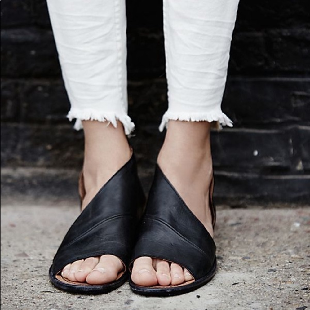 Free people Mont blanc leather sandals